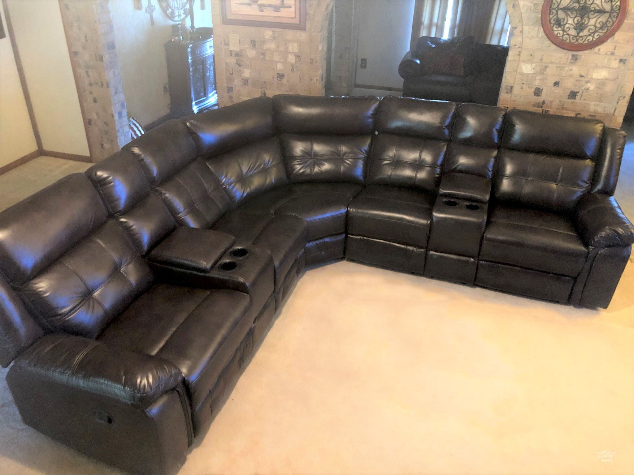 Jacob2 Espresso - Reclining Sectional **NEW ARRIVAL**