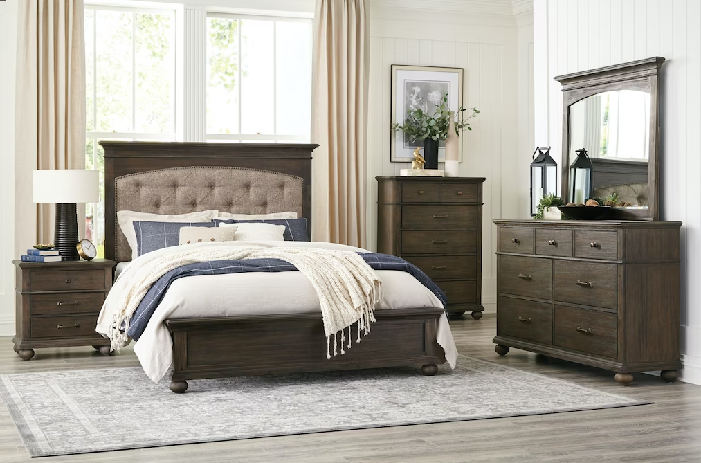 1400 4pc Bedroom Set - Motsinger Collection