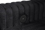 Forever Black Sectional With Pull-Out Bed