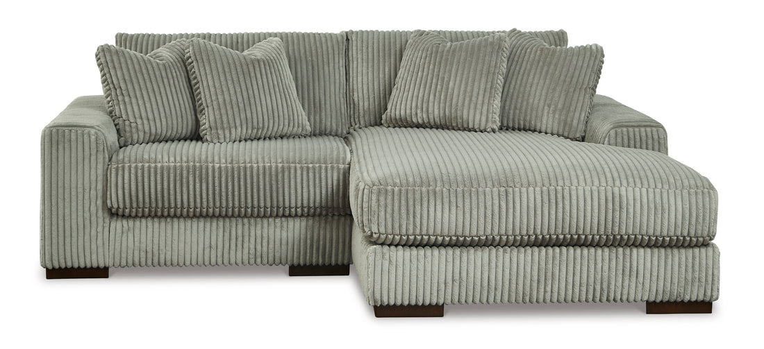 Ashley 21104 - 2PC Sectional Grey (RAF/LAF)
