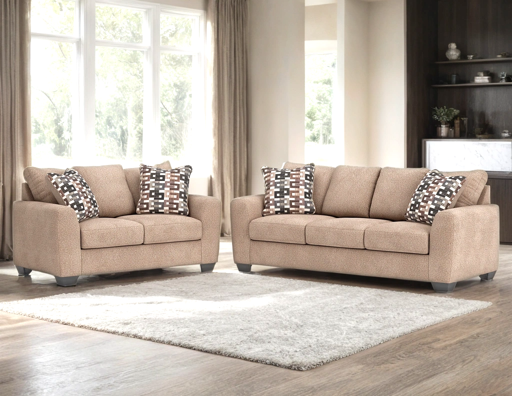 Ashley 302-04 Sofa & Loveseat Set