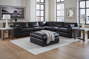 Ashley 309-02 - 5PC Genuine Leather Sectional Set **NEW ARRIVAL**