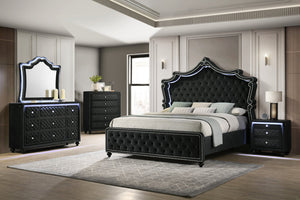 Kingdom Black 4PC OR 5PC Set - Queen, King **NEW ARRIVAL**
