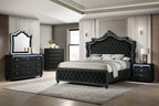 Kingdom Black 4PC OR 5PC Set - Queen, King **NEW ARRIVAL**