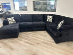 BRENTWOOD BLACK SECTIONAL