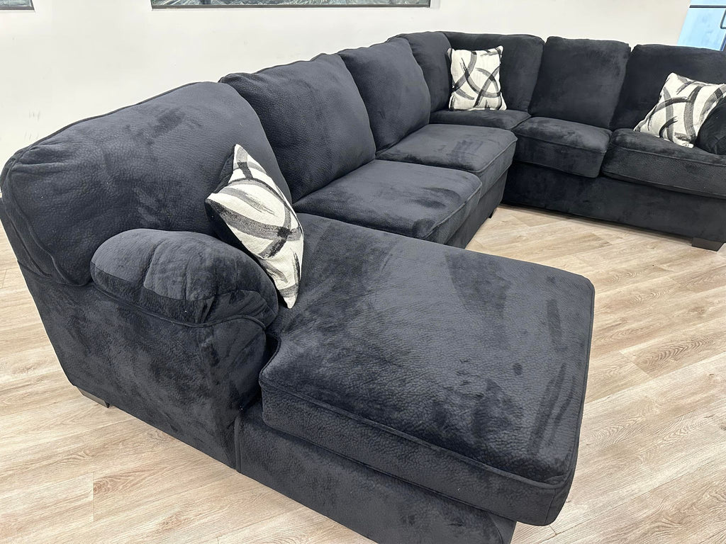 BRENTWOOD BLACK SECTIONAL