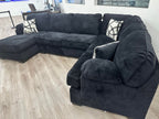 BRENTWOOD BLACK SECTIONAL