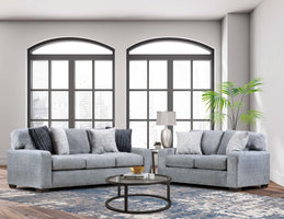 4003 Downy Gray - 2PC Sofa, Loveseat