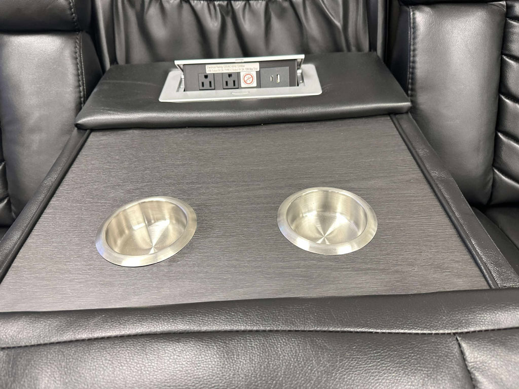 Ace Black - 3PC Reclining Set ETA 4/8