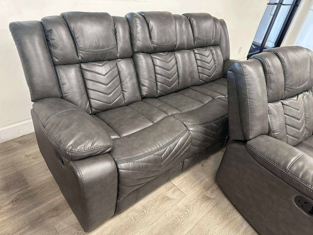 Ace Gray - 3PC Reclining Set