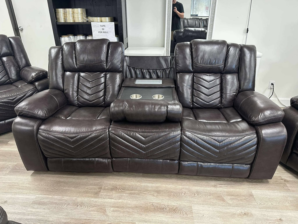 Ace Brown - 3PC Reclining Set
