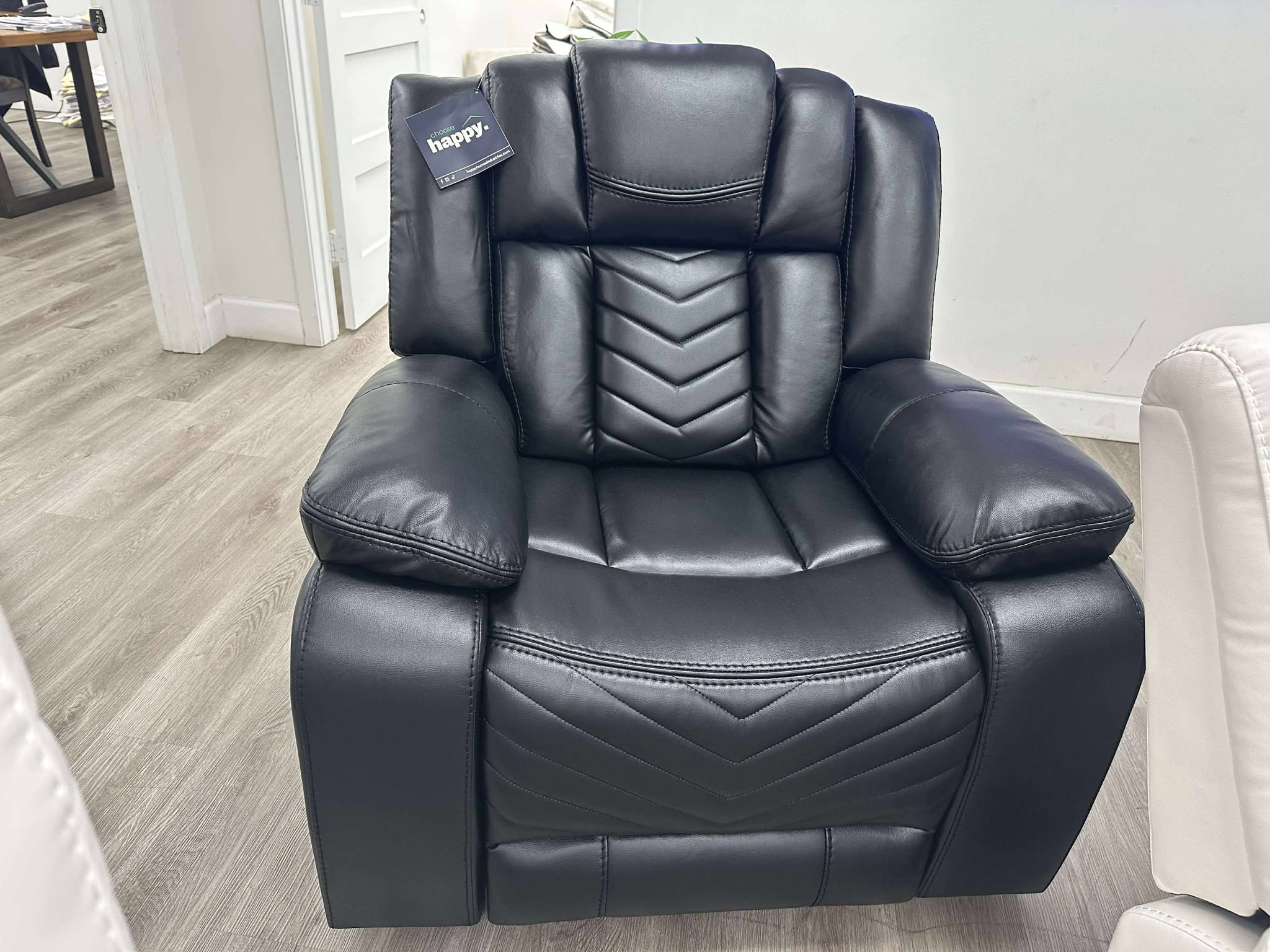 Ace Black - 3PC Reclining Set ETA 4/8
