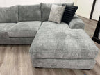 8600 Oversized Sectional (Gray) **NEW ARRVIAL**
