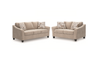 Item Name: 598-03  Color: Taupe  Dimensions:  Sofa 92" W x 40" D x 40" H  Loveseat 68" W x 40" D x 40" H    Retail Code 76597
