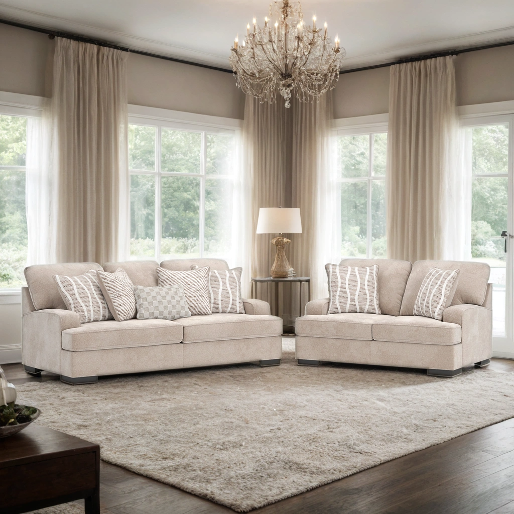 Ashley 599-02 - Oversized Sofa & Loveseat (ETA: 1/13)