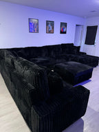 Bazooka Black 7PC Sectional **NEW ARRIVAL**