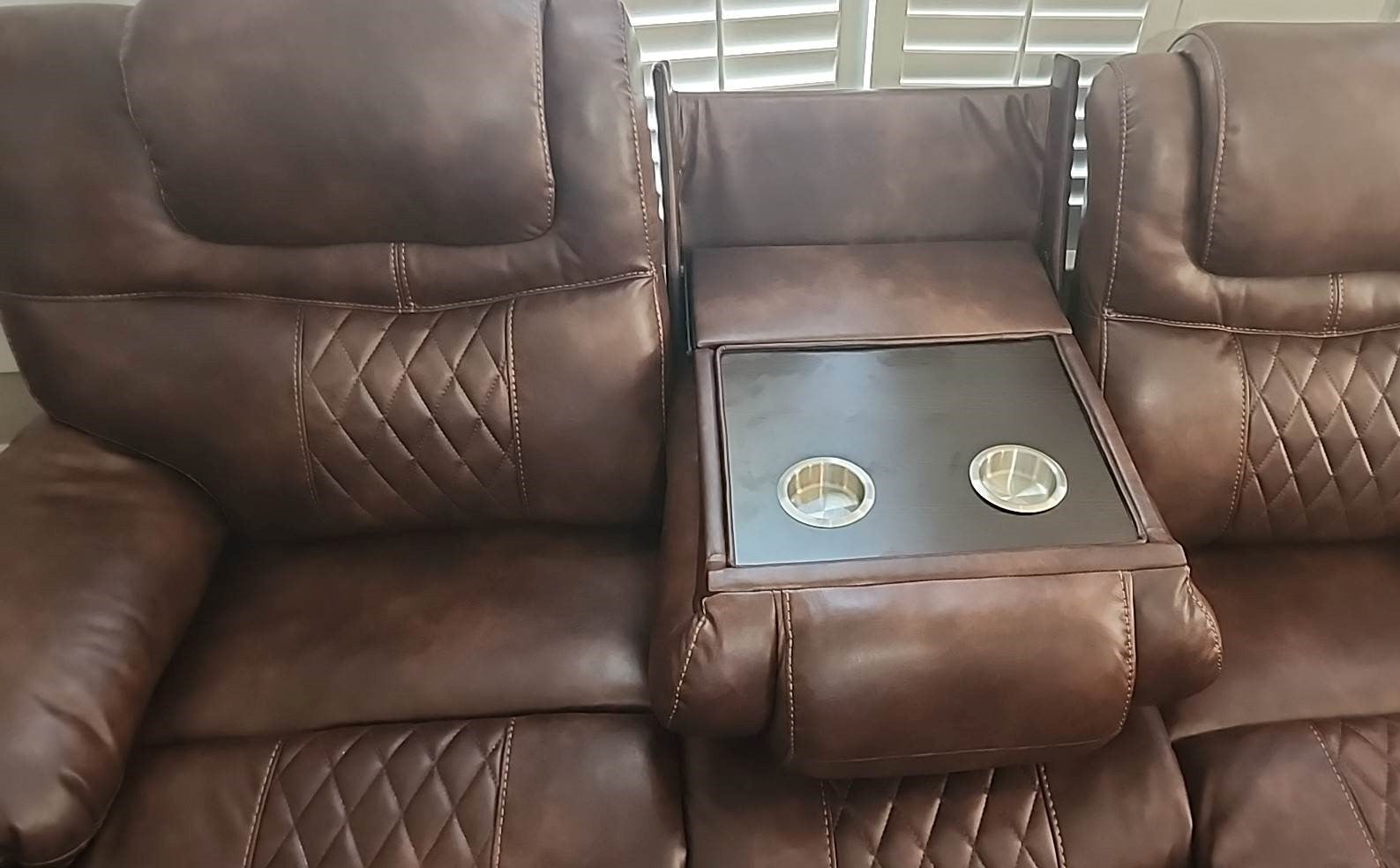 Galveston Brown - 3PC OVERSIZED Reclining Set