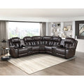 9508DB*SCPW 3-Piece Power Reclining Sectional with Consoles, Speakers, Subwoofer and LED Lighting