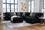 Ashley Midnight-Madness 4PC Oversized Sectional