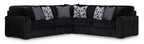 Ashley Midnight-Madness 3PC L Shape Sectional