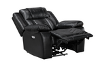 8457BLK Seating-Huron Collection (Pieces Sold Separately)