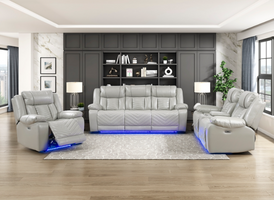 8457GRY Seating-Huron Collection (Pieces Sold Separately)