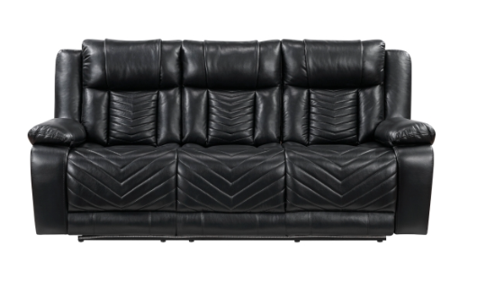 8457BLK Seating-Huron Collection (Pieces Sold Separately)