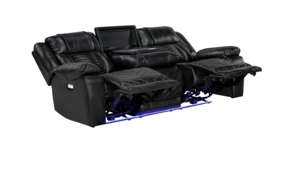 8457BLK Seating-Huron Collection (Pieces Sold Separately)