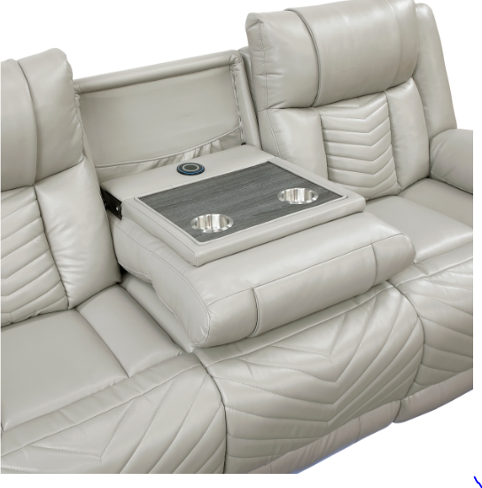 8457GRY Seating-Huron Collection (Pieces Sold Separately)