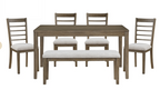 5987 Dining-Emilia Collection-6 Piece Dining Set