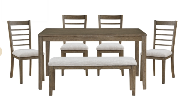 5987 Dining-Emilia Collection-6 Piece Dining Set
