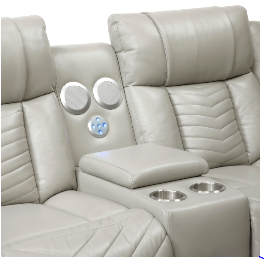 8457GRY Seating-Huron Collection (Pieces Sold Separately)