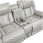 8457GRY Seating-Huron Collection (Pieces Sold Separately)