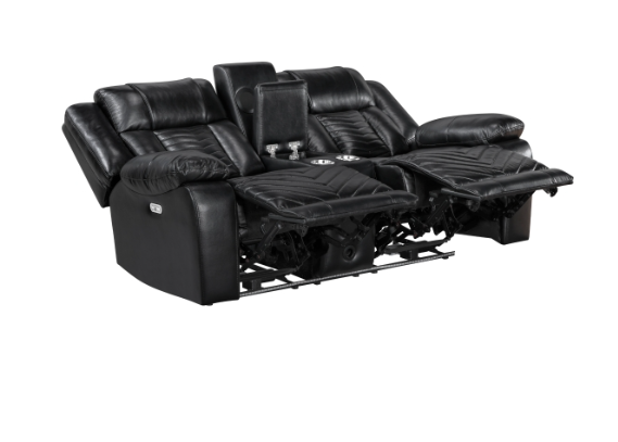 8457BLK Seating-Huron Collection (Pieces Sold Separately)