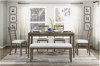 5987 Dining-Emilia Collection-6 Piece Dining Set