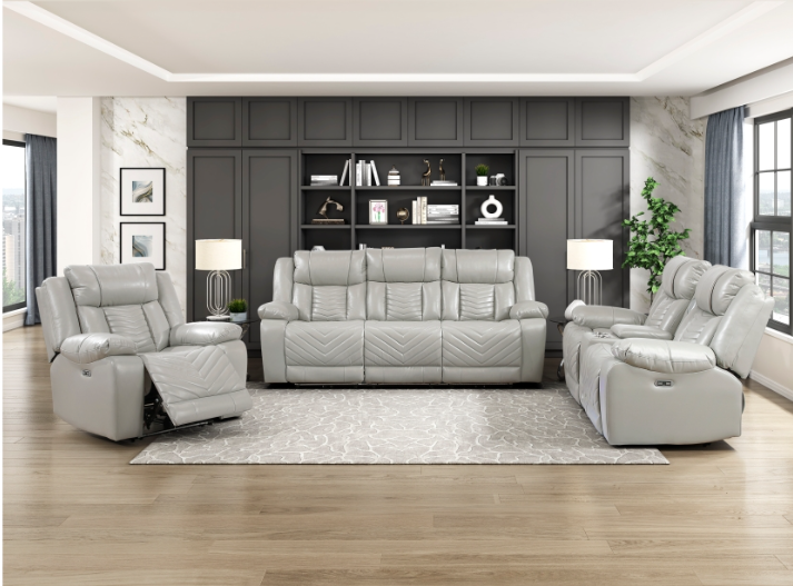 8457GRY Seating-Huron Collection (Pieces Sold Separately)