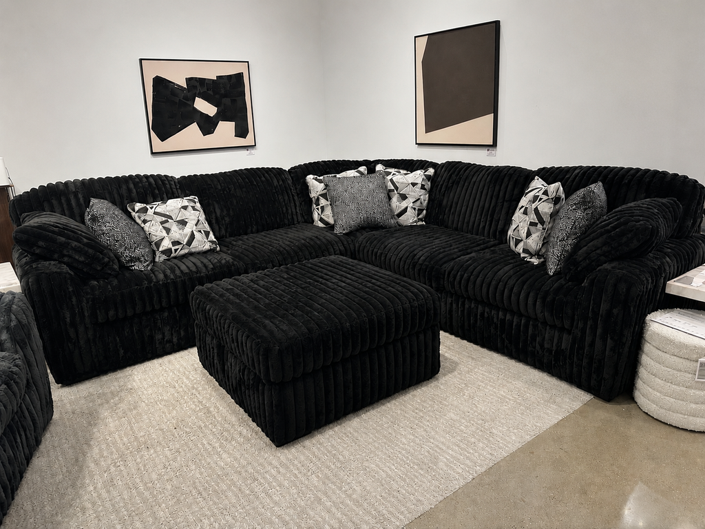 Ashley Midnight-Madness 3PC L Shape Sectional