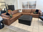 Ashley Emilia 309-01 - 5PC Genuine Leather Sectional Set