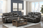 8560PM Seating-Gainesville Collection Sofa & Loveseat with Optional Reclining Chair