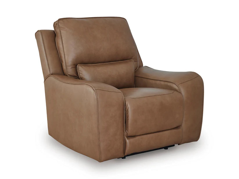 Ashley DeepWakes Caramel Power Reclining Sofa Set (Pieces Sold Separately)