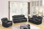 Ace Black - 3PC Reclining Set ETA 4/8