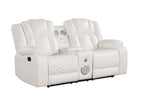 Ace White - 3PC Reclining Set
