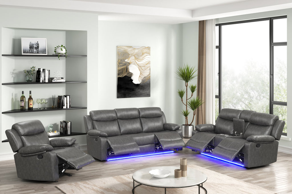 Aiden Gray - 3PC Reclining Set **NEW ARRIVAL**