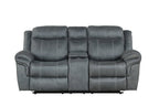 Andres Grey - 3pc Reclining Living Room Set