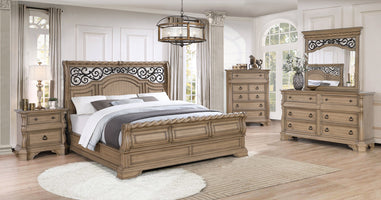 B7010 - 4pc or 5pc Bedroom Set ONLY- Queen, King
