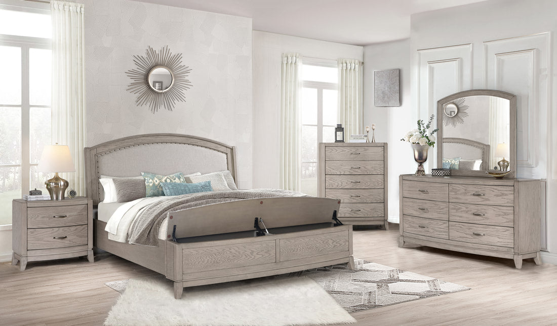 B8000 - 4pc or 5pc Bedroom Set ONLY- Queen, King