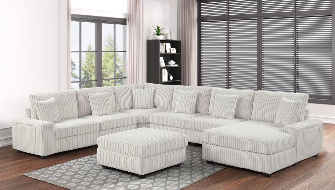 Bazooka Beige 7PC Sectional **NEW ARRIVAL**