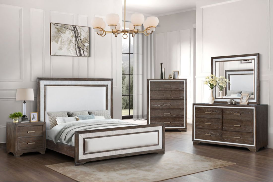 BOSON 4pc or 5pc Bedroom Set ONLY- Queen or King