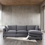 Cloud2 Charcoal Modular Sectional