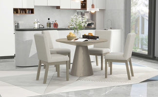 D2610 Dining Table + 4 Chair Set